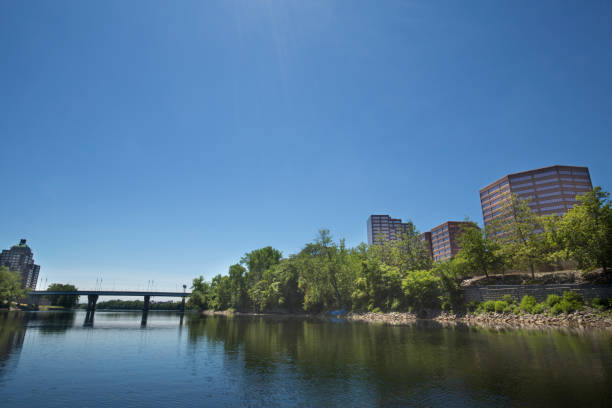 istock Hartford Connecticut waterfront on the Connecticut River in June. 1308556487
