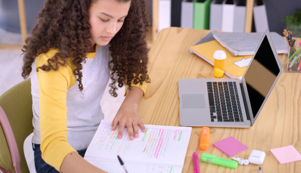 istock Homework sets children up to manage their time and schedules 1308567071