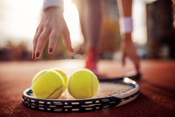 istock Young female tennis player 1308573301