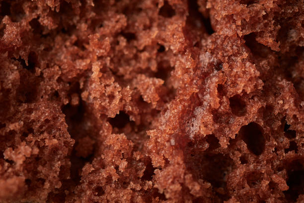 istock Food background half a chocolate cupcake 1308575619