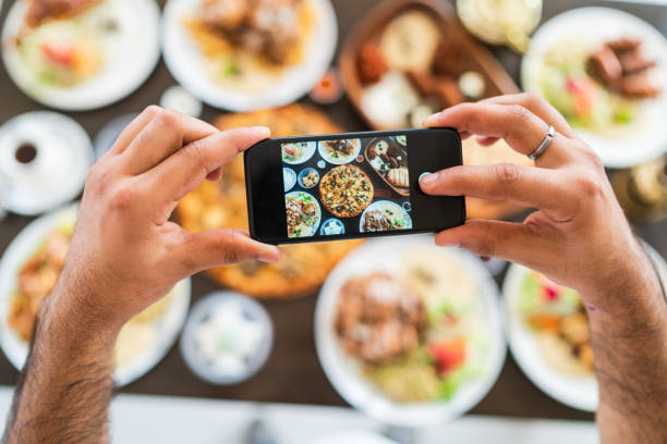 istock Taking photo of traditional Turkish table. 1308576087