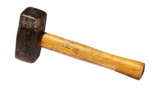 Isolated 2,5 kg sledgehammer