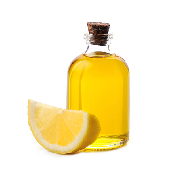 istock Lemon essential oil with lemon zest 1308589077