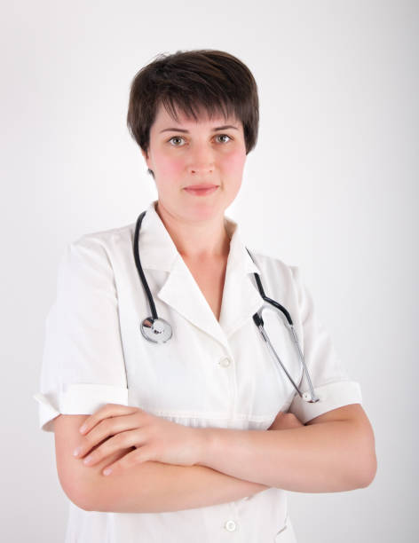 female doctor - doctor wom imagens e fotografias de stock