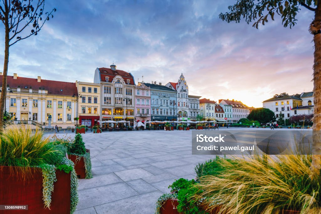 Old Market square, Bydgoszcz Poland Bydgoszcz Stock Photo