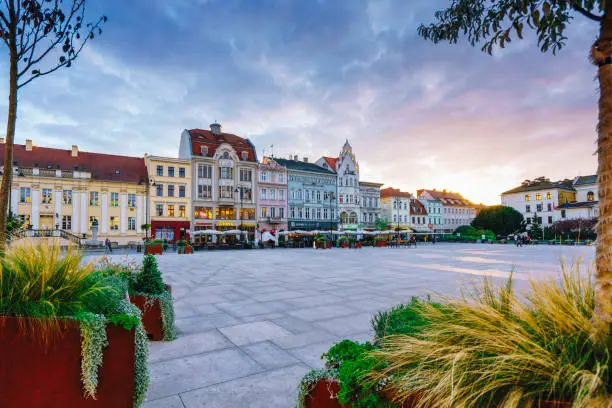 Old Market square, Bydgoszcz Poland