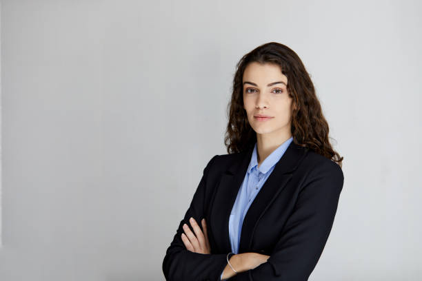istock Cut-out studio portrait. Young woman 1308599364