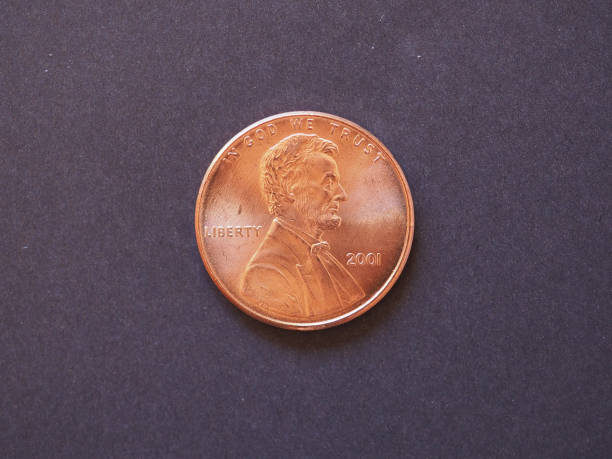 istock 1 cent coin, United States 1308609274