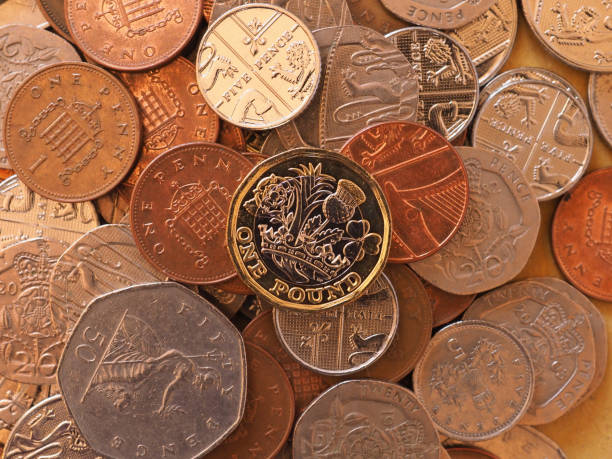 istock Pound coins, United Kingdom 1308614947