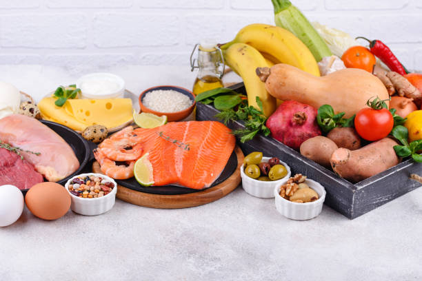 istock Mediterranean diet. Healthy balanced food 1308615084