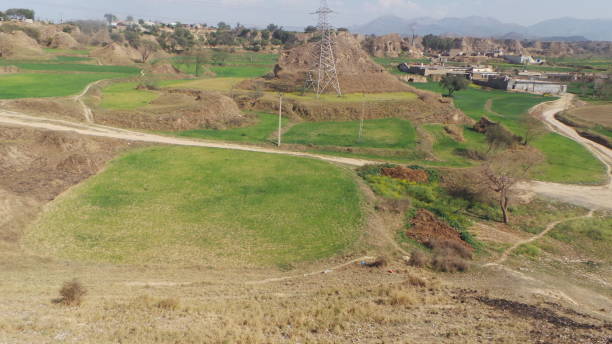istock Haripur Hazara City View by Train 1308615796