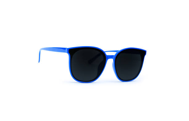 istock Blue sunglasses isolated on white background - Clipping path 1308617557