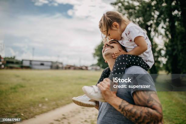 Father And Daughter Spend Quality Time Together Stock Photo - Download Image Now - Family, Father's Day, Father