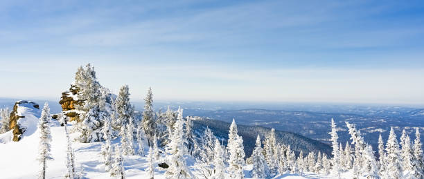 istock the rock is covered with snow in winter 1308624364