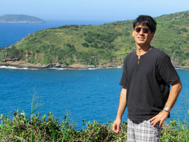 istock Brazilian man on vacation 1308626307
