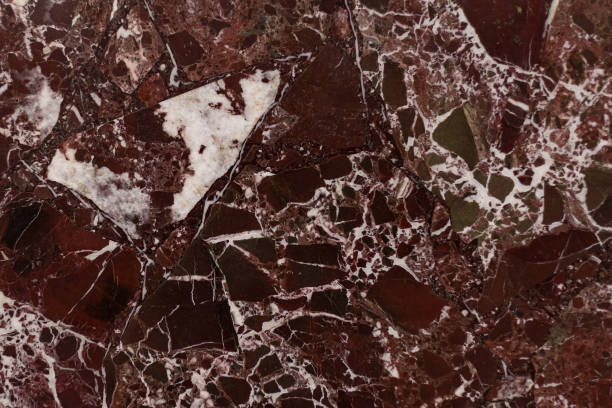 istock The finishing stone. The polished red marble. Texture. 1308633875