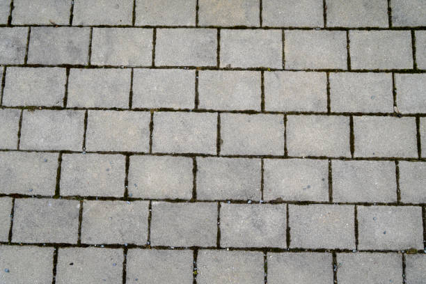 istock Wall made of natural stone built and grouted 1308637634
