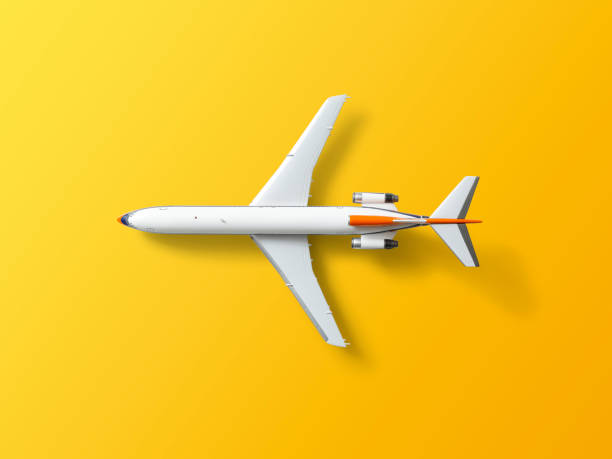 istock Model of an 80s Jet 1308638831
