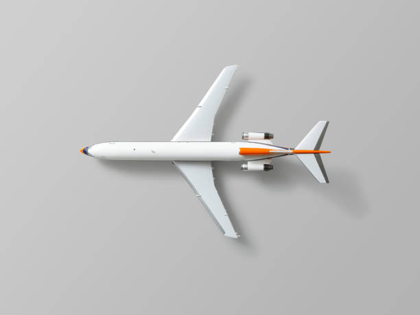 istock Model of an 80s Jet 1308639759