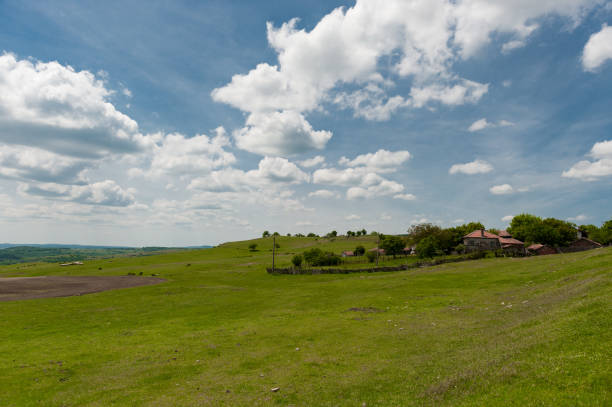 istock Nature and Landscape in Bulgaria. Cloudy Blue Sky. 1308640747