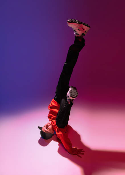Bboy Pose Silhouette Stock Photos, Pictures & Royalty-Free Images - iStock