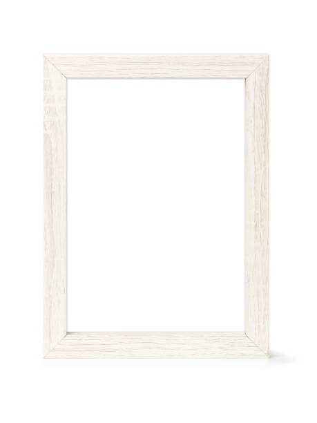 istock White wooden vertical  picture frame isolated with clipping path on white background 1308641601