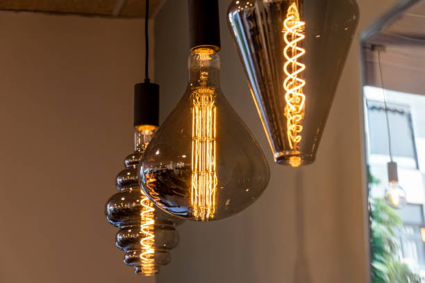 istock Orange filament lamps 1308644316