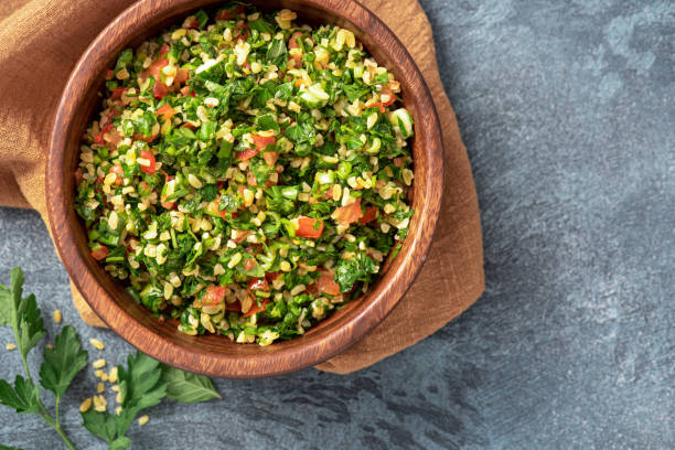 istock Traditional Arabic salad tabbouleh 1308651876