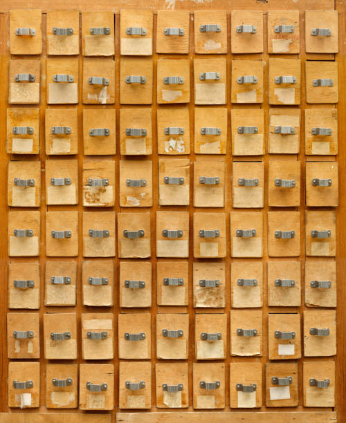 istock Old wooden cabinet with drawers 1308654507