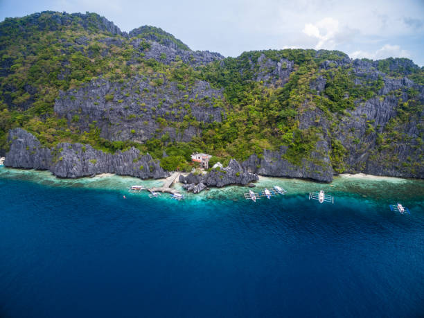 istock Matinloc Shrine in Palawan, Philippines. Sightseeing Place 1308654838