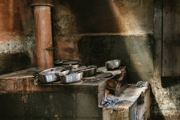 istock Wood stove 1308655118