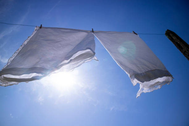 istock House linen hanging out in the sun 1308658273