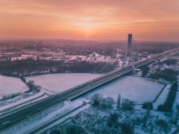 istock Mazowiecki Bridge and Wislok River in Rzeszow 1308658921
