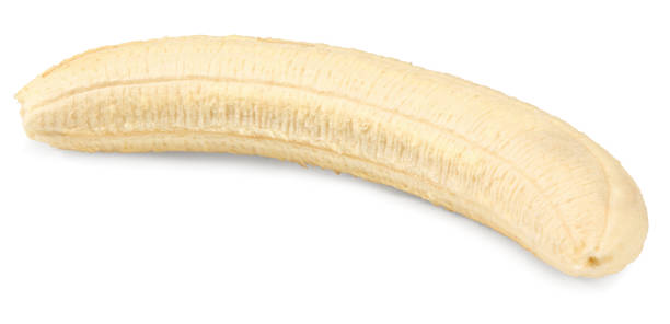 istock fresh banana isolated on white background. exotic. tropical. clipping path 1308666953