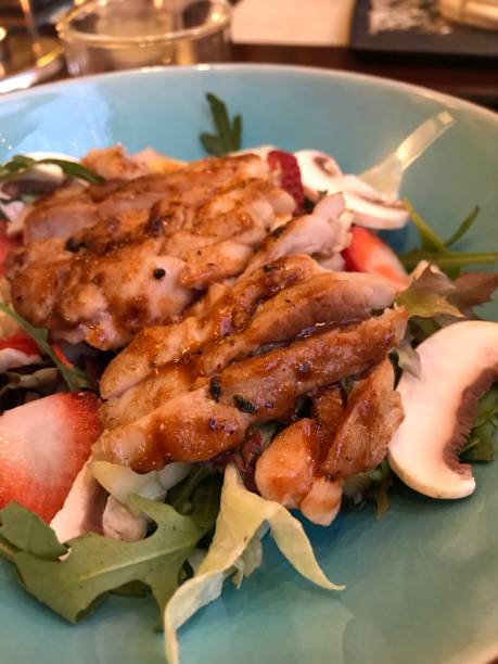 istock Tasty roasted chicken with vegetables 1308674951