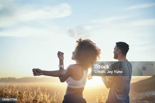 We Like To Get It On First Thing In The Morning Stock Photo - Download Image Now - Healthy Lifestyle, Exercising, Wellbeing