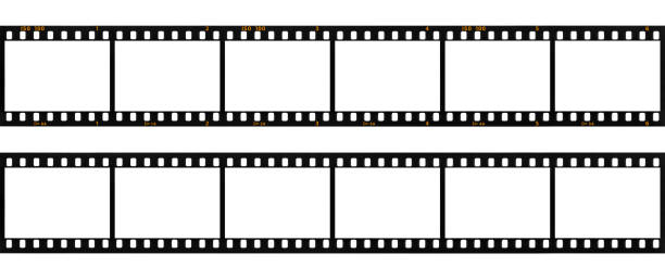 istock Vintage 35mm Film Strips 1308680235