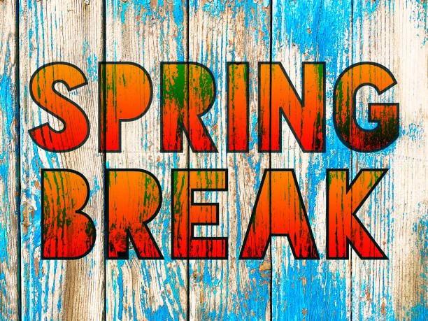 spring break - spring break imagens e fotografias de stock
