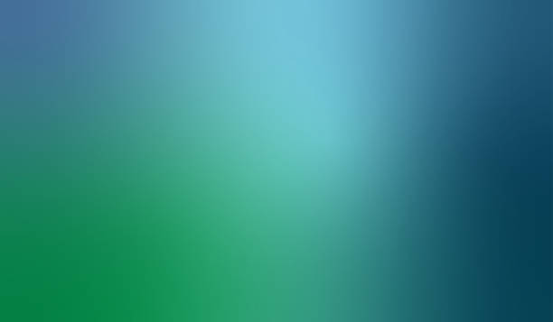синий и зеленый размытые движения абстрактный фон - green background wave abstract light stock illustrations