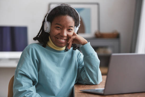 istock Real African American Woman Smiling 1308698706