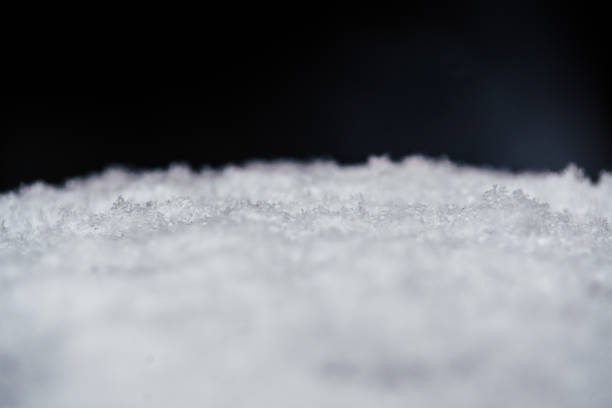 istock Macro - Close up of Snow 1308700403