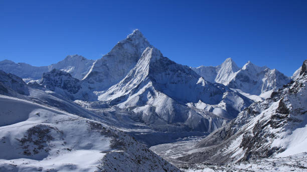 istock Ama Dablam after new snowfall 1308702584