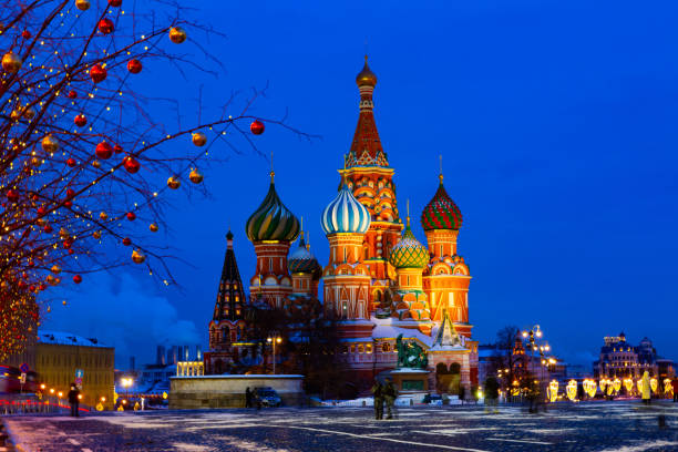 istock St. Basil's Cathedral on Red Square in Moscow 1308713841