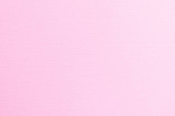 istock Blended cotton silk fabric textile texture pattern background in light bright pink 1308718762