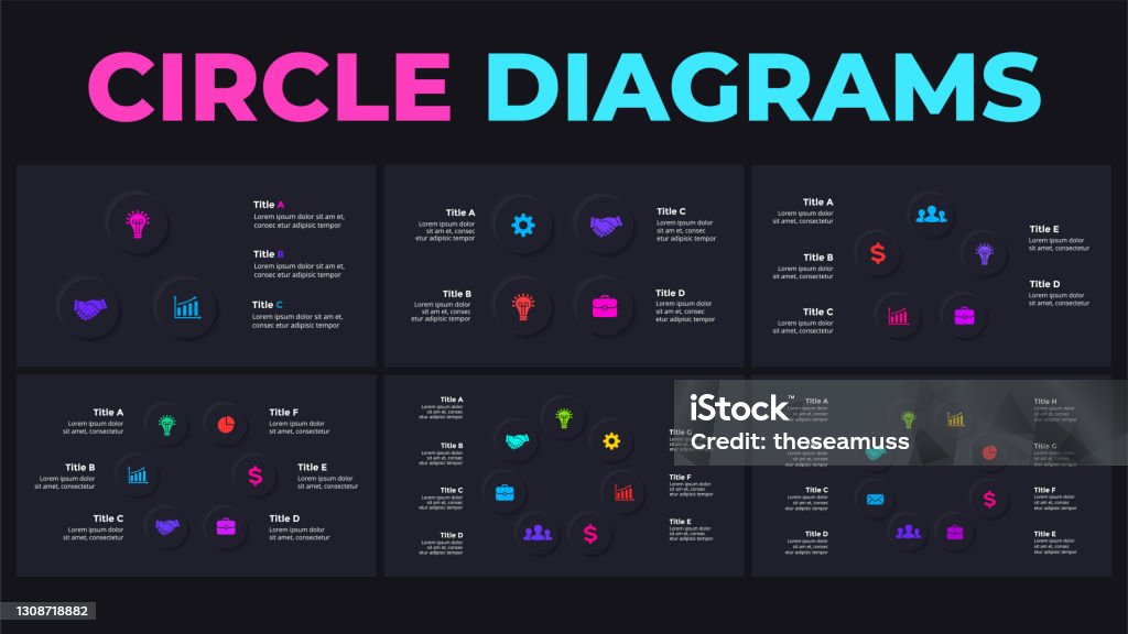 Vector W6 W6 Copy 4 Stock Illustration - Download Image Now - Business, Circle ...