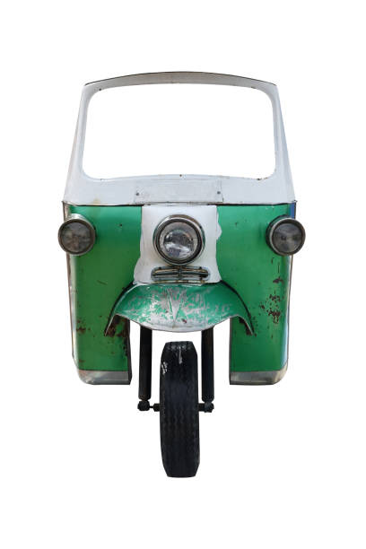 istock Front part of old asian style tricycle 1308723133