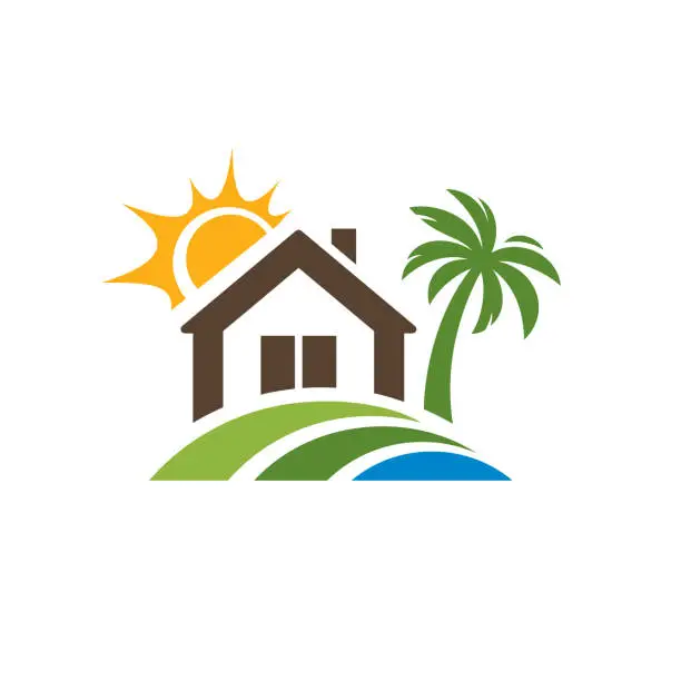 Vector illustration of real estate emblem