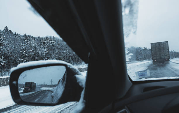 istock Trucking In Winter 1308743932