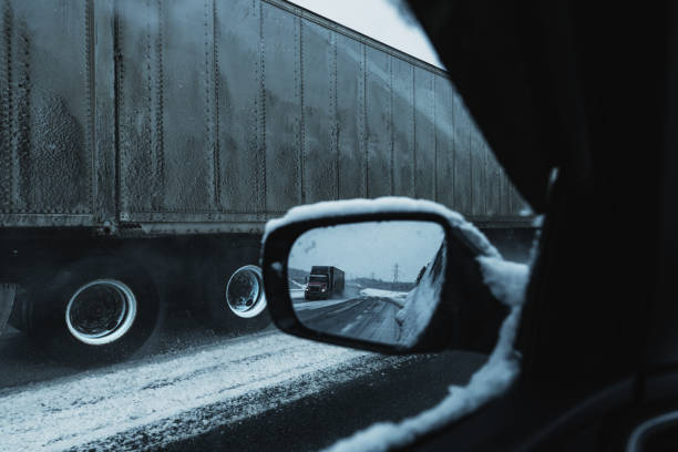 istock Trucking In Winter 1308743935