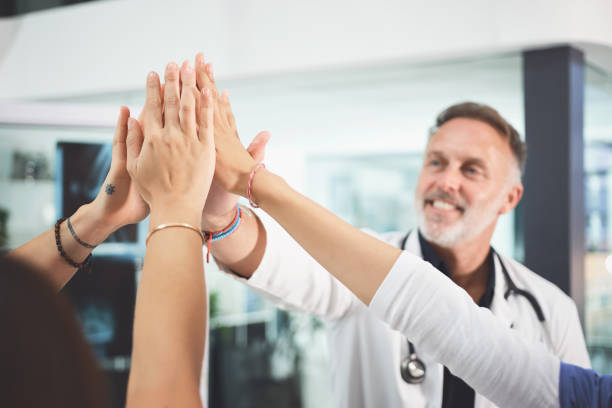 istock Standing strong as a united medical team 1308748271